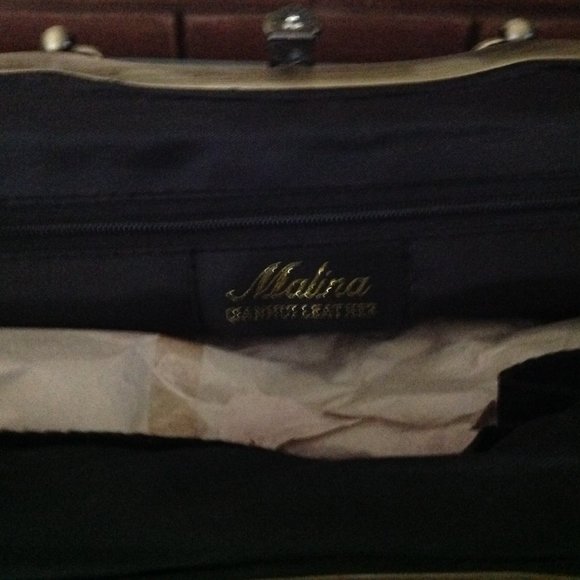 Vintage Malina Designer Handbag - Picture 7 of 9